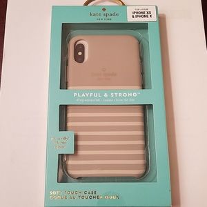 Kate Spade Soft Touch Case for iPhone X/XS